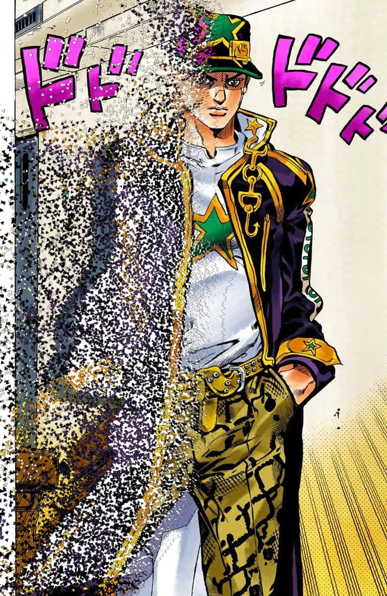 Jotaro Kujo Stylish Pose PNG