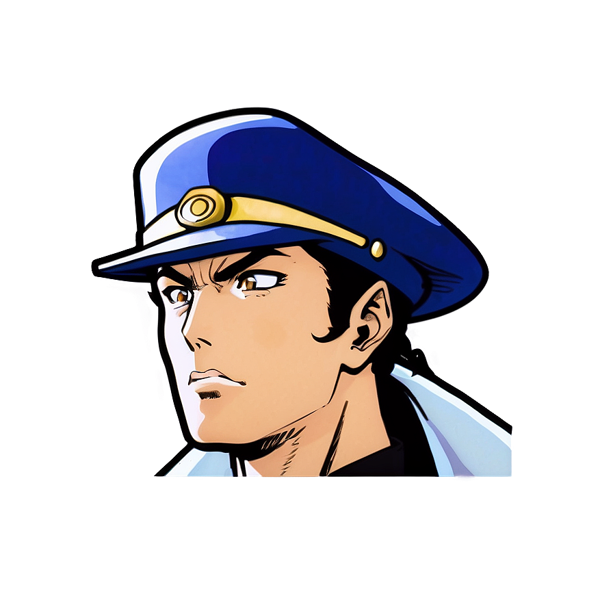 Jotaro Manga Icon Png Tsq23 PNG