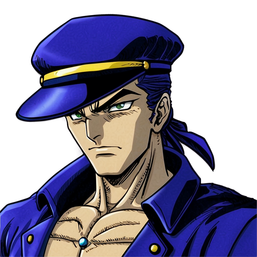 Jotaro Memorable Scene Png 06232024 PNG