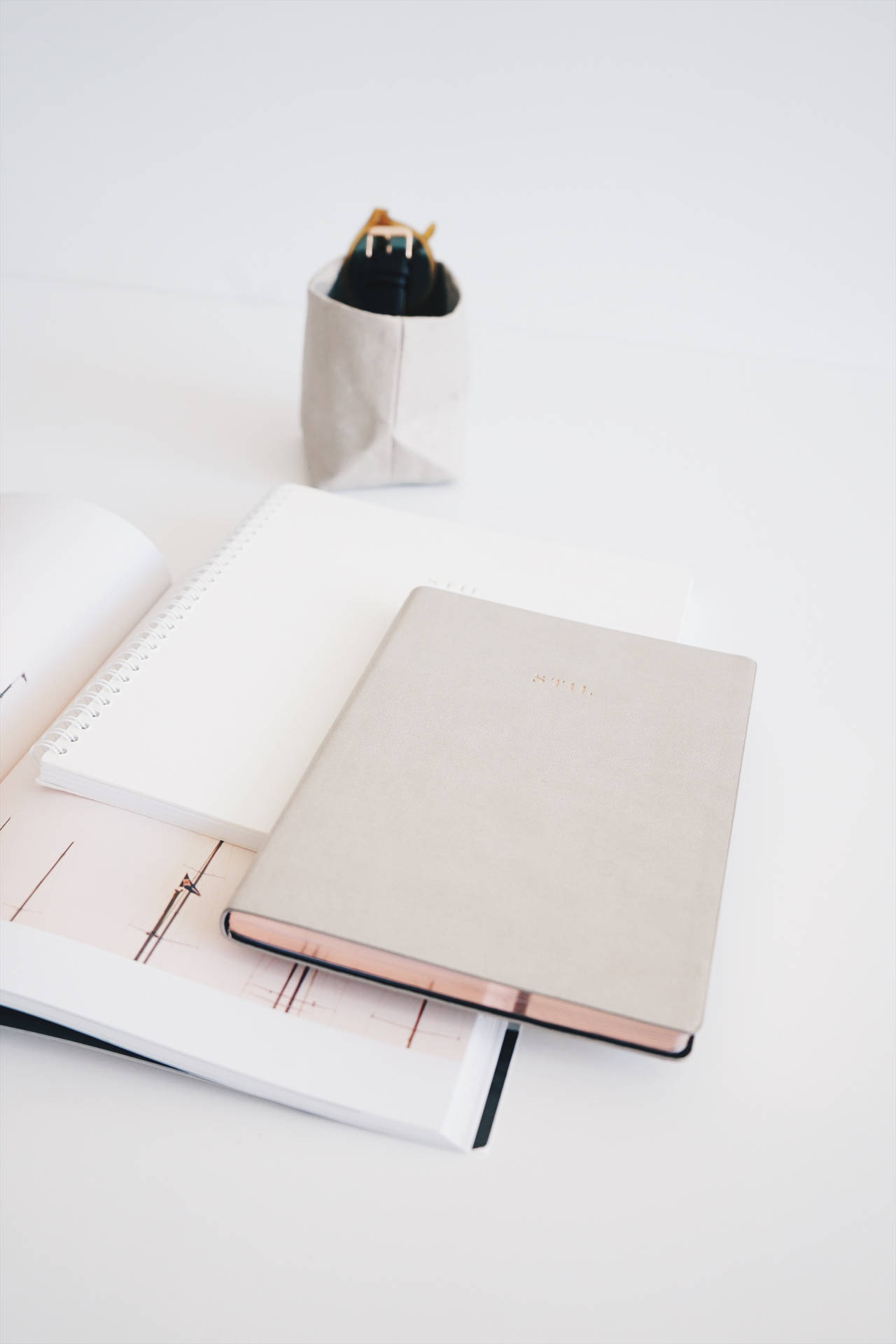 Journals In White Colors