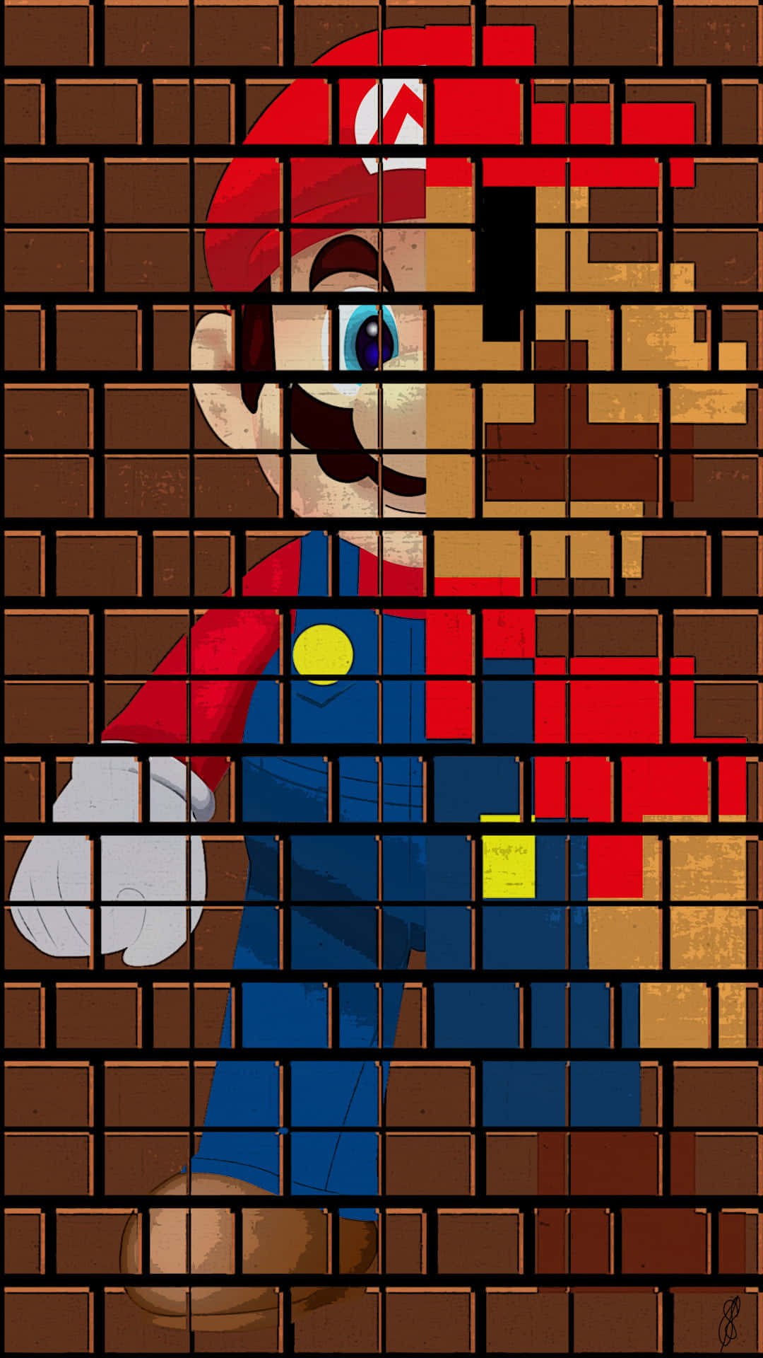 Journey Through Fantastical Worlds In Super Mario.