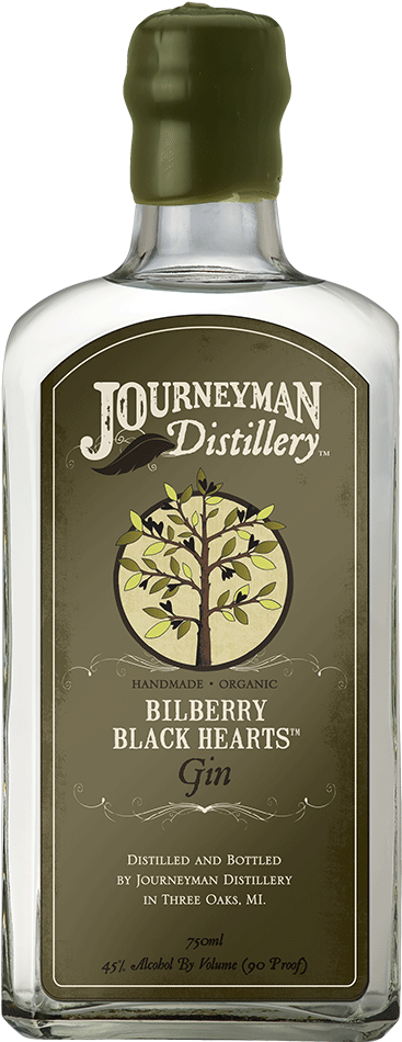 Download Journeyman Distillery Bilberry Black Hearts Gin Bottle