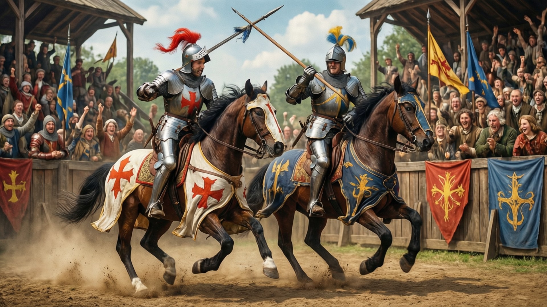 Jousting Glory Wallpapers