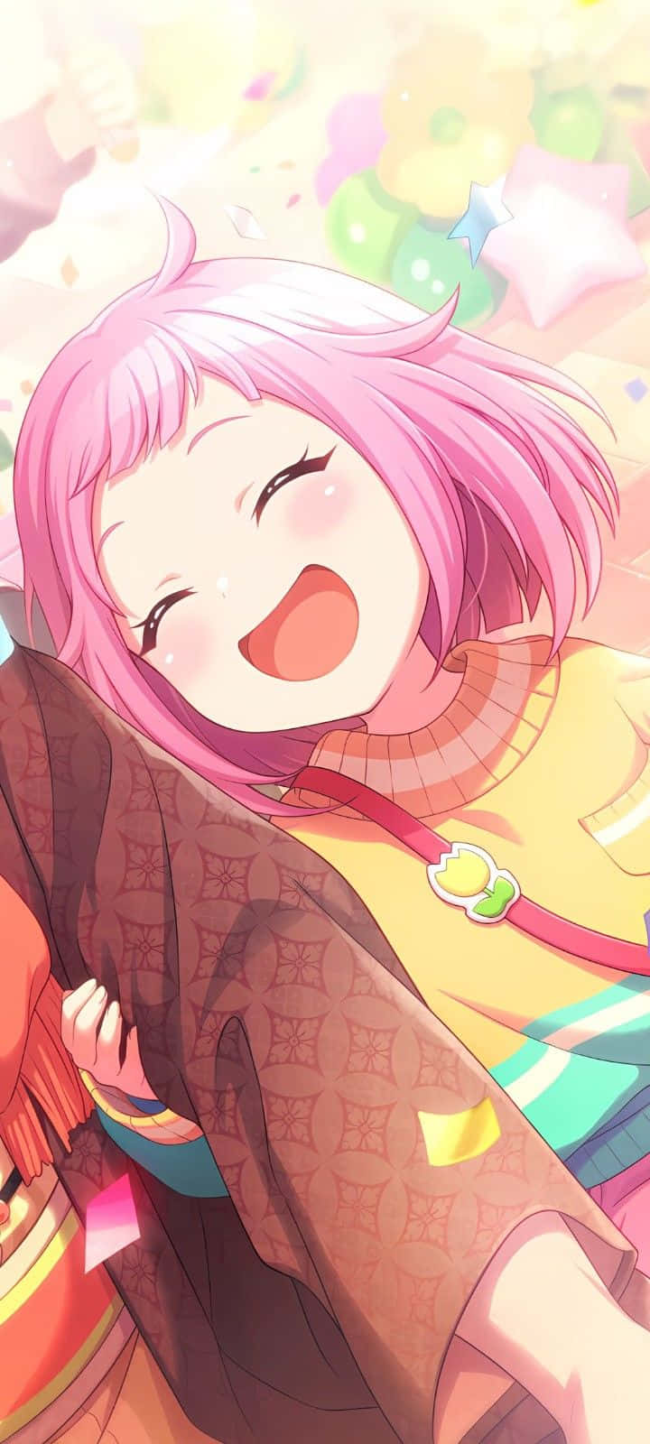 Joyful_ Anime_ Character_ Profile Wallpaper