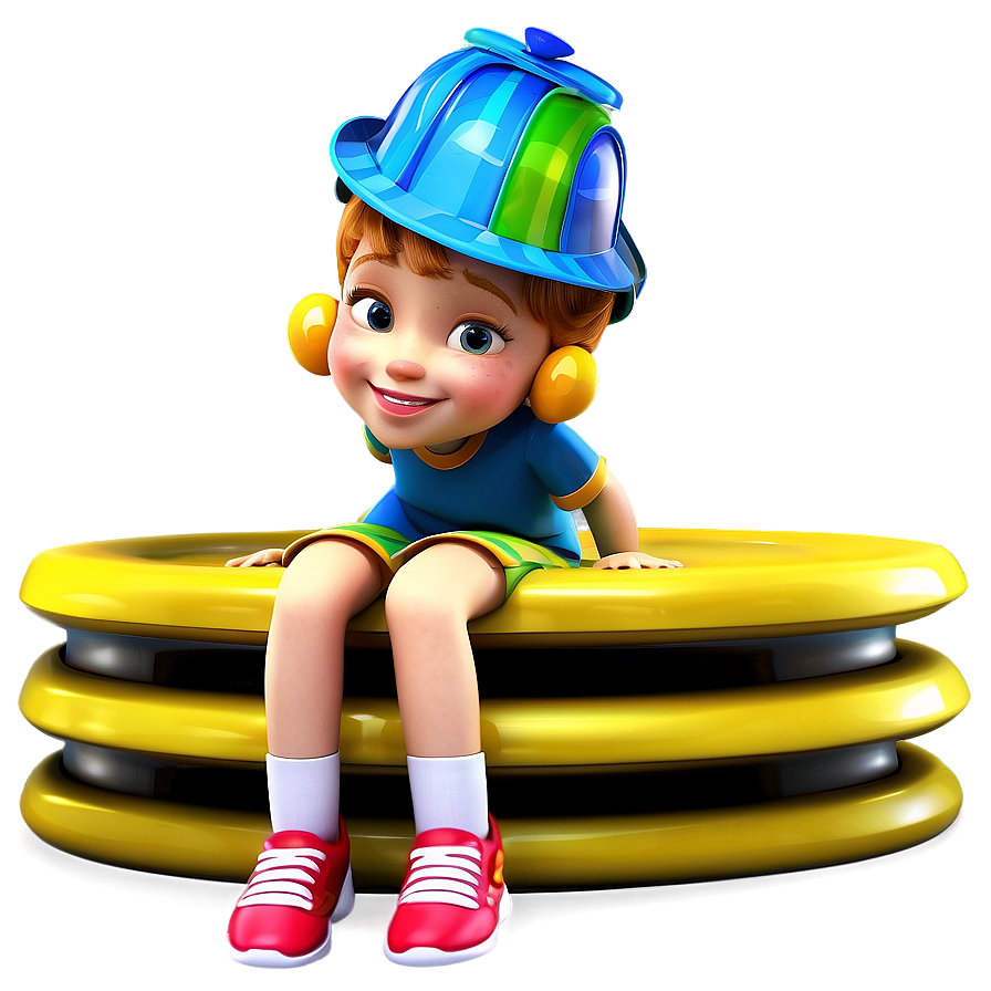 Joyful Cartoon Kid Png Ytk PNG