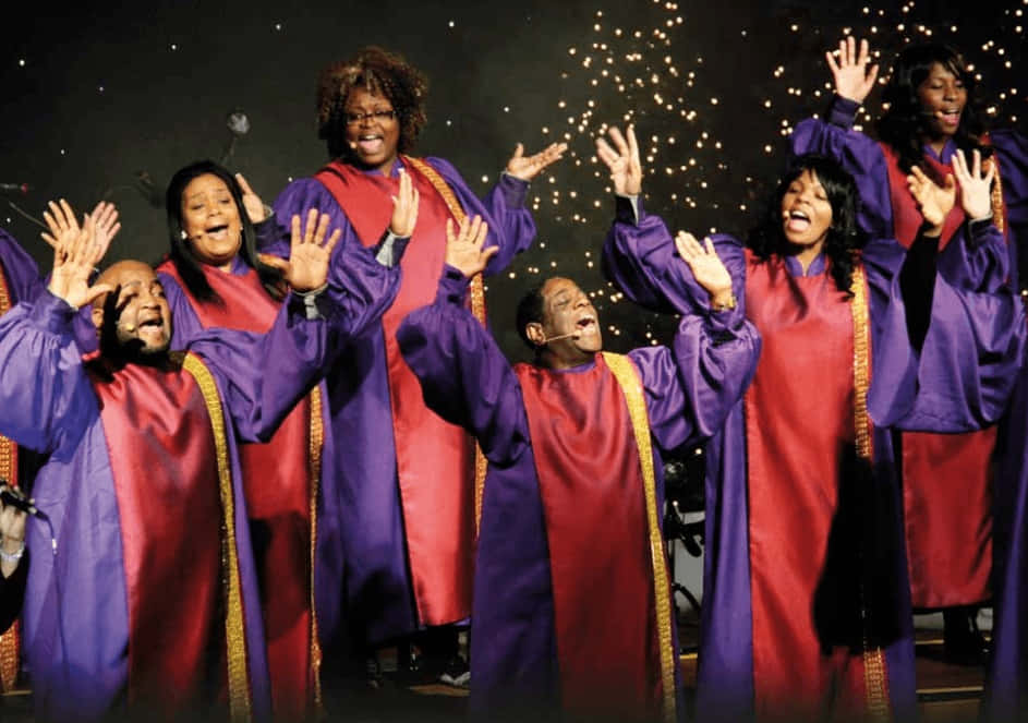 Joyful_ Gospel_ Choir_ Performance Wallpaper