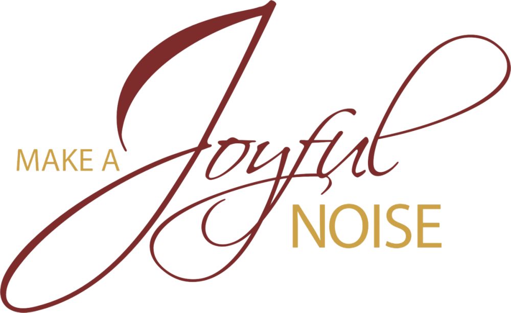 Joyful Noise Calligraphy PNG