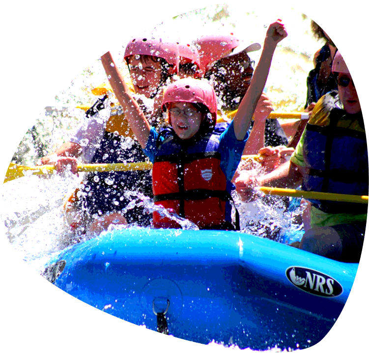 Joyful Rafting Adventure PNG