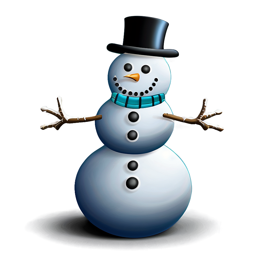 Download Joyful Snowman Icon Png Gwe82 | Wallpapers.com