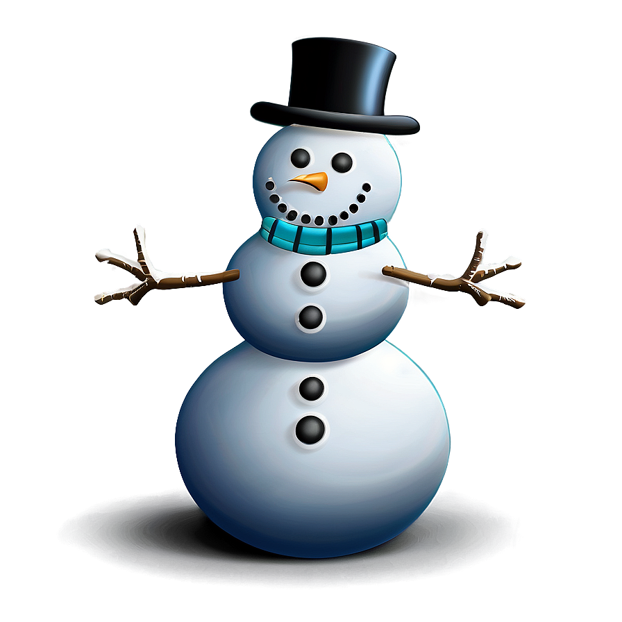 Joyful Snowman Icon Png Gwe82 PNG