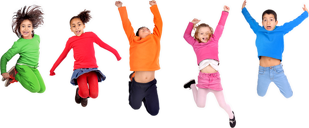 Joyful_ Kids_ Jumping_ Isolated_ Background.png PNG