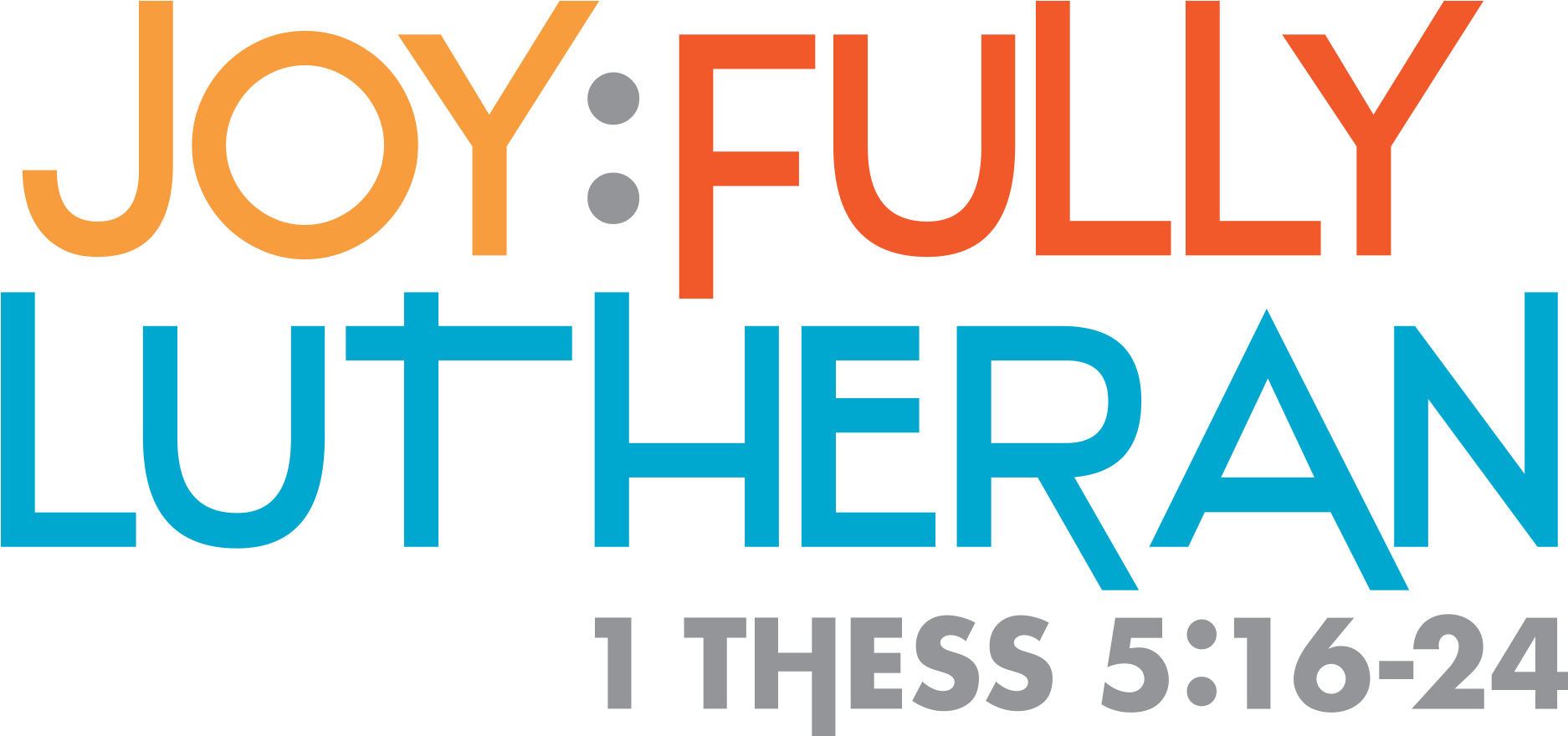 Joyfully Lutheran Logo1 Thess51624 PNG