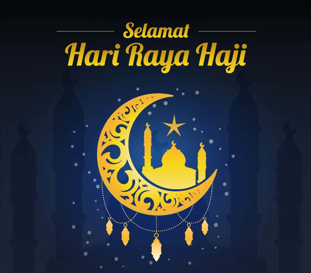 Joyous Celebration Of Hari Raya Haji Wallpaper