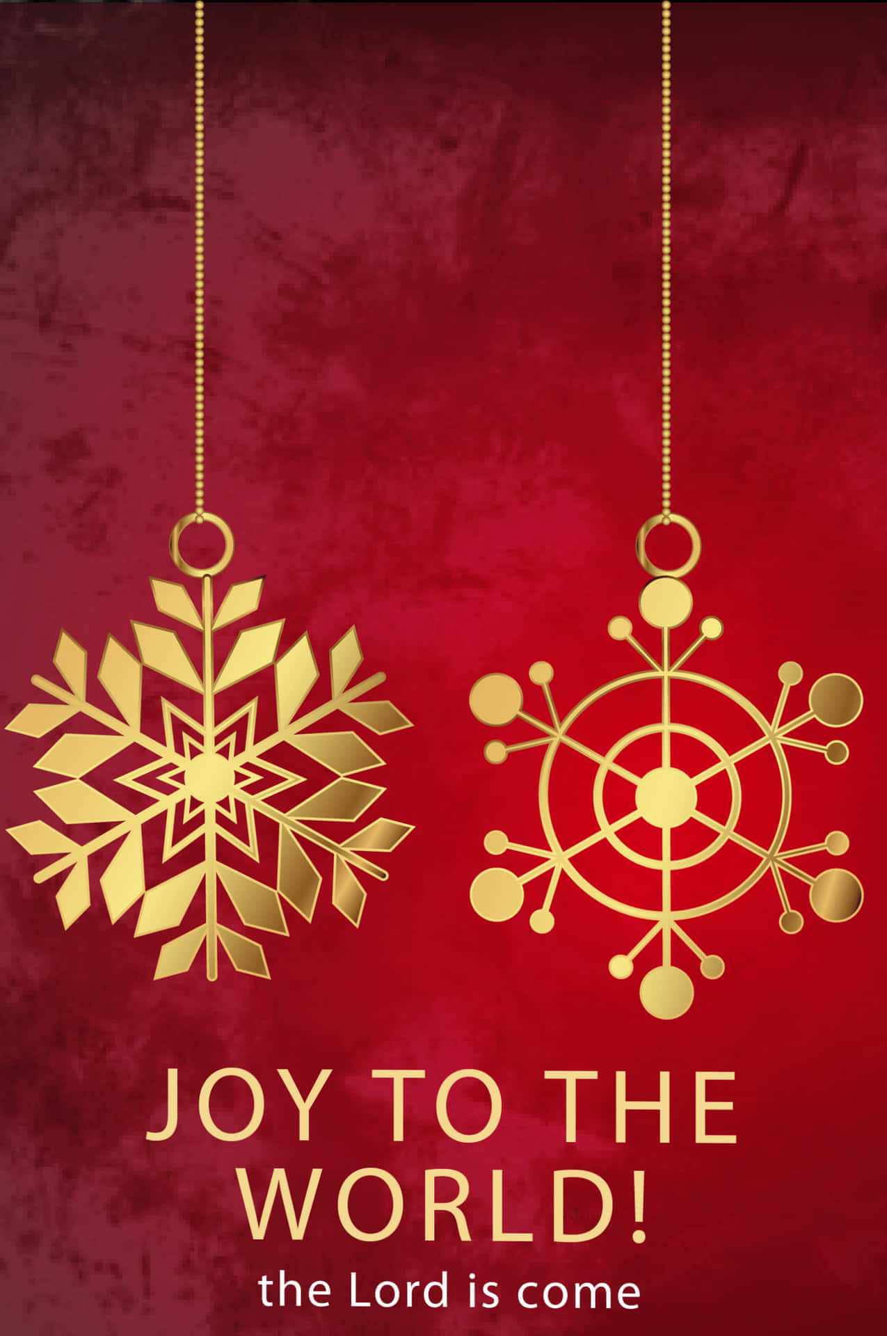 Joytothe World Christmas Greeting Wallpaper