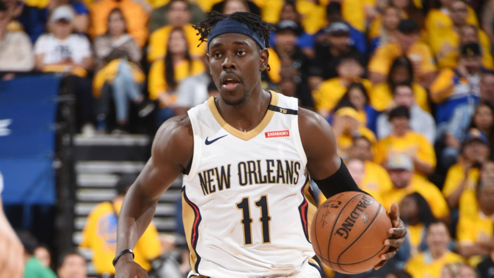 Jrue Holiday Number 11 Orleans Jersey Wallpaper