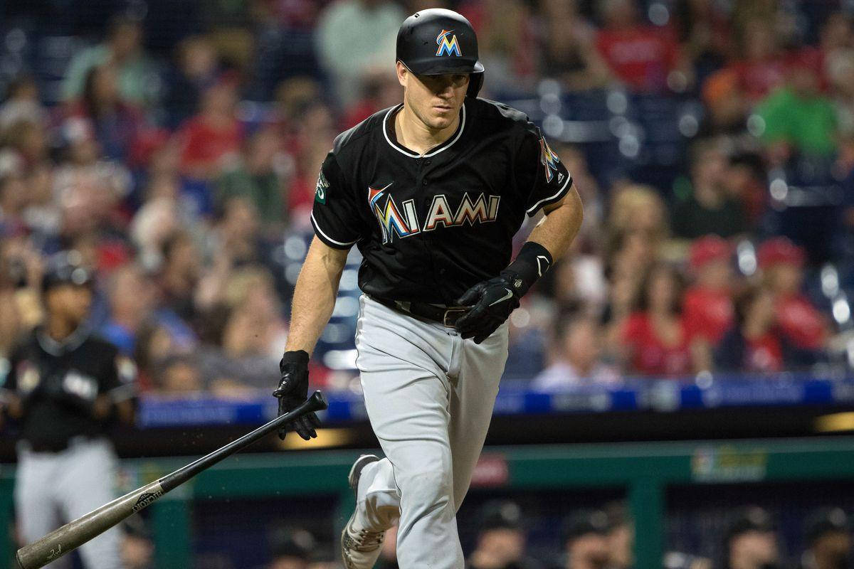 Download JT Realmuto About To Bat Wallpaper