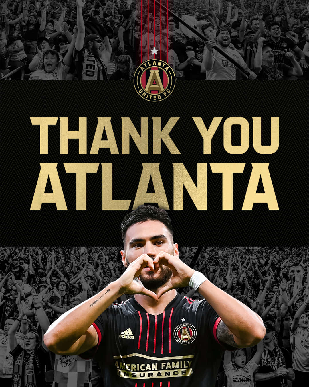 Juanjopurata Cartel Agradecimiento Atlanta United Fc Fondo de pantalla