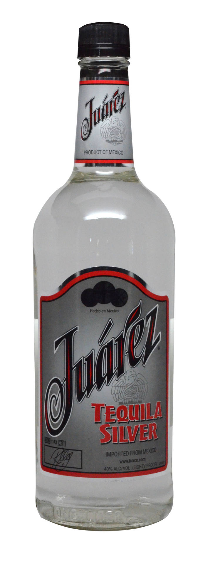 Juarez Tequila Silver In A Slim Long Neck Bottle Wallpaper