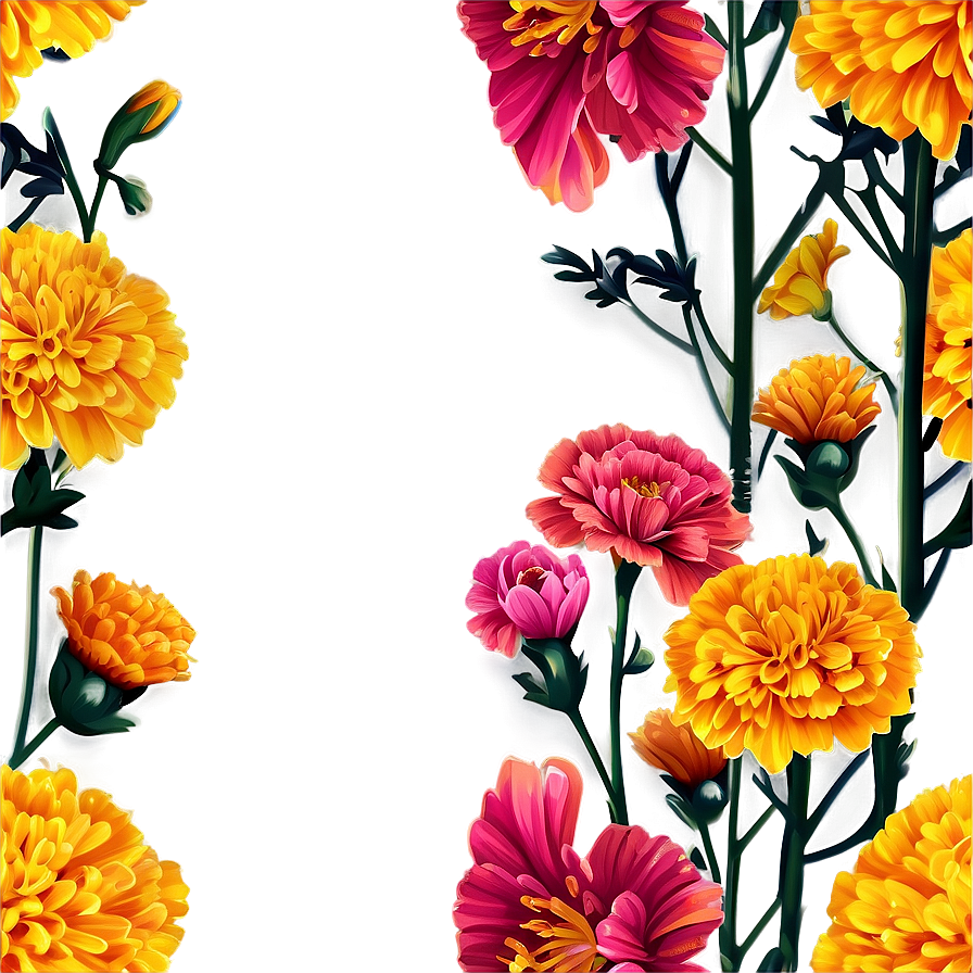 Jubilant Marigold Embrace Png 5 PNG