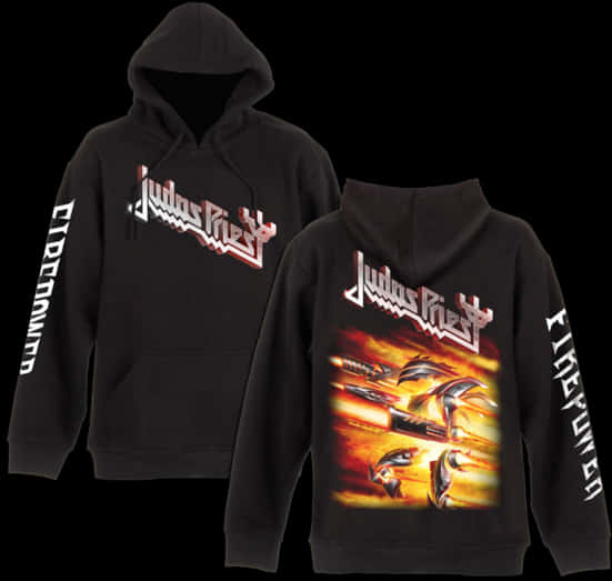 Judas Priest Band Hoodie PNG