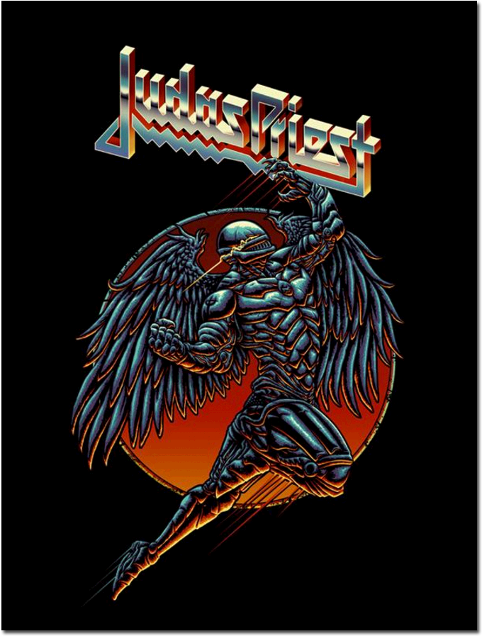 Judas Priest Band Logoand Mascot PNG