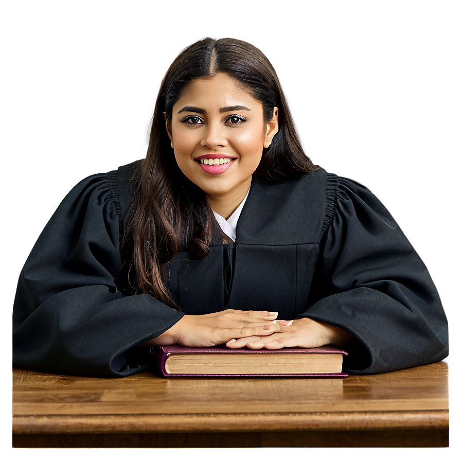 Judge Holding Book Png Xxq62 PNG