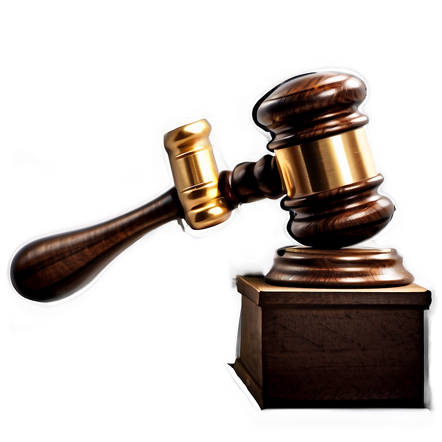 Judge With Law Gavel Png 06112024 PNG