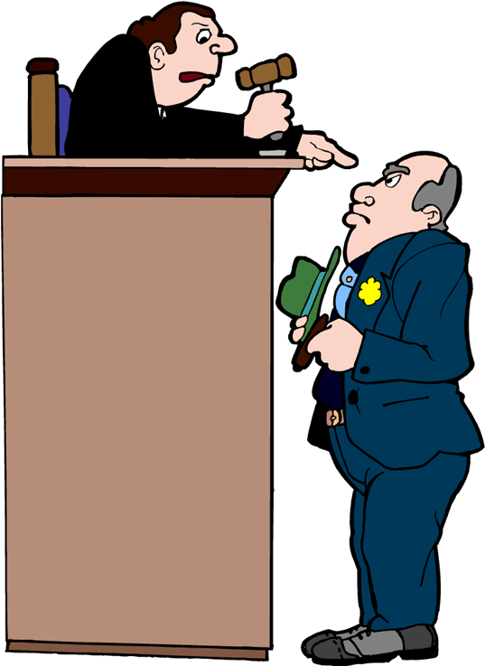 Judgeand Witness Cartoon PNG