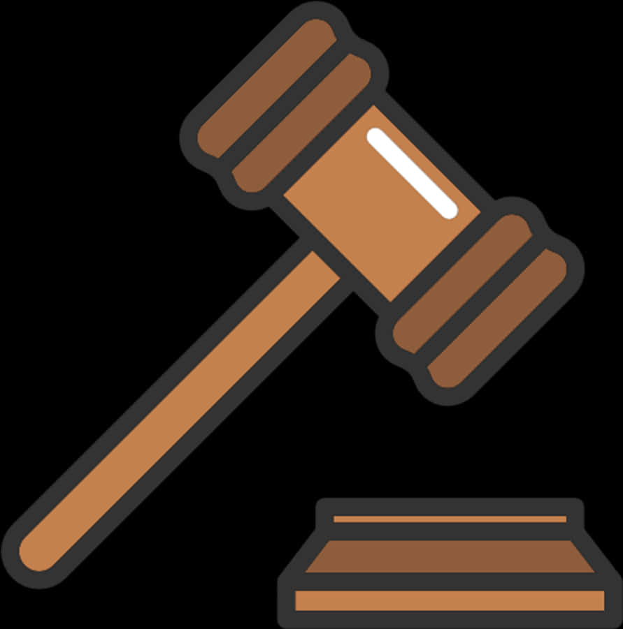 Judges Gavel Icon PNG