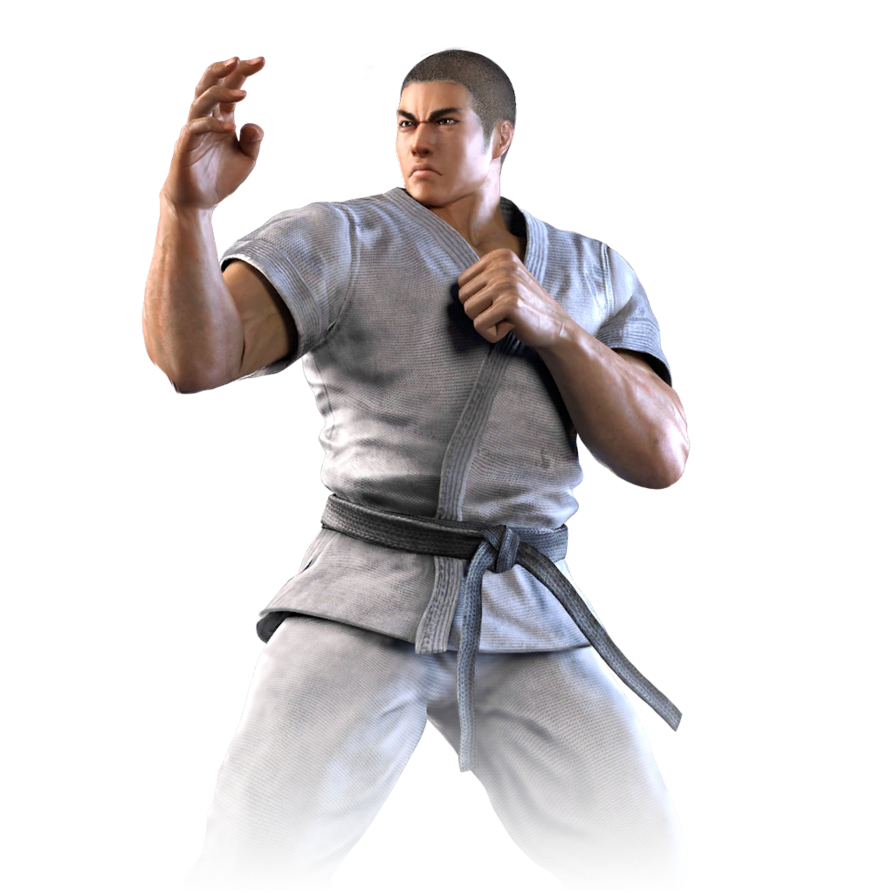 Judo Practitioner Ready Stance PNG