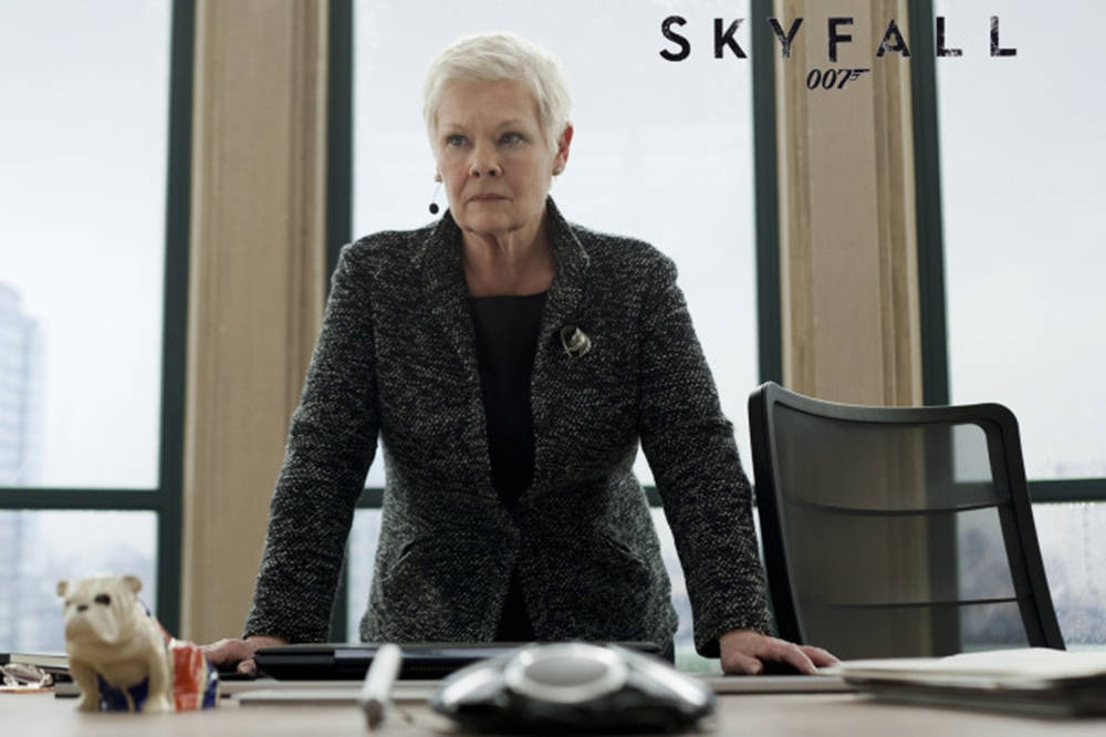Dame Judi Dench in Skyfall Movie Wallpaper