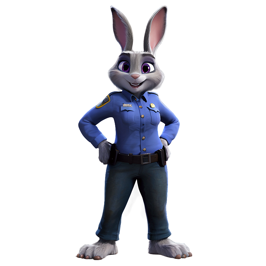 Download Judy Hopps Artwork Png 06242024 | Wallpapers.com