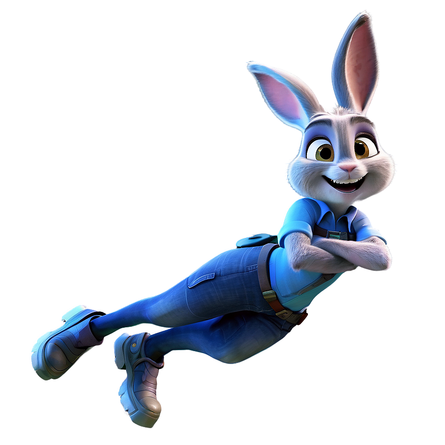 Download Judy Hopps Dynamic Pose Png 76 | Wallpapers.com