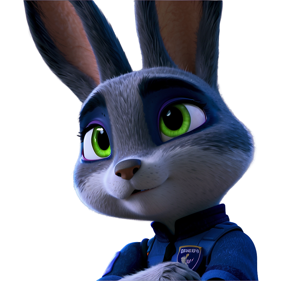 Download Judy Hopps Serious Look Png Jip | Wallpapers.com