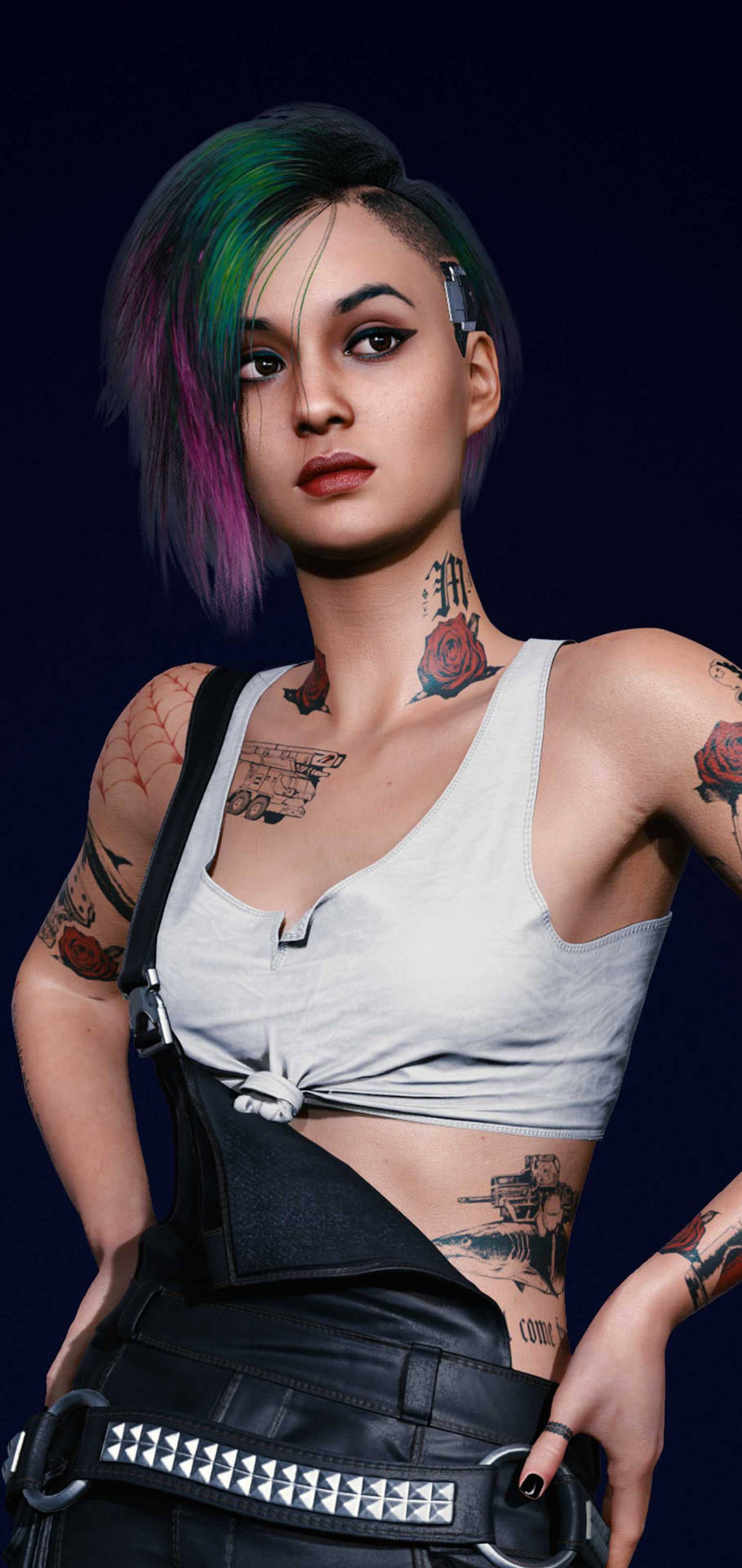 Judy Portrait Photo In Cyberpunk For Android