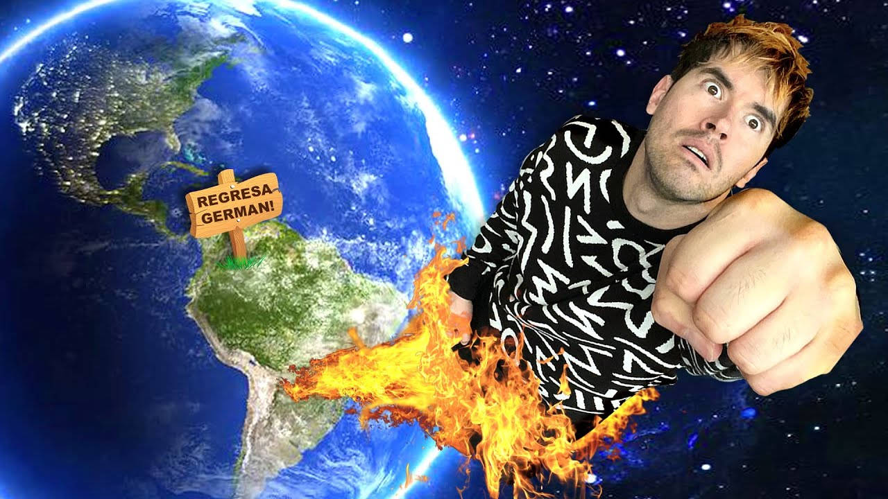 Juegagerman And Earth Background