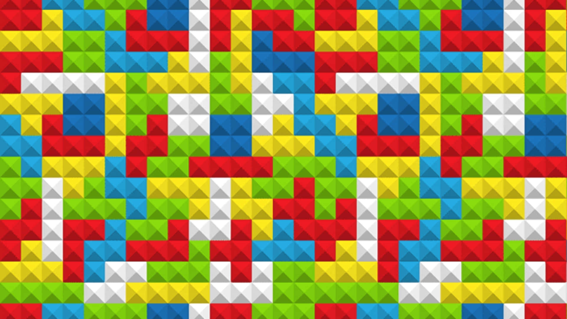 Juegoclásico De Tetris En Colores Vibrantes.