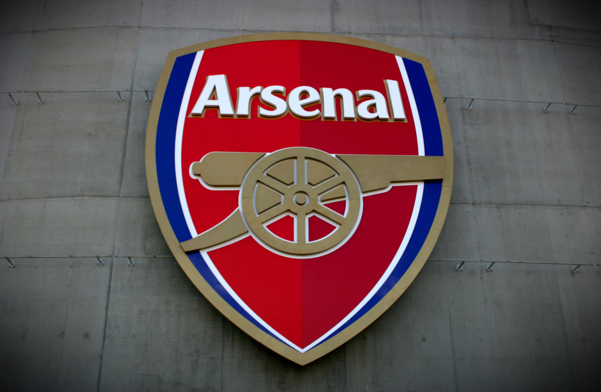 Jugadoresdel Arsenal Celebrando Un Gol En El Estadio Emirates