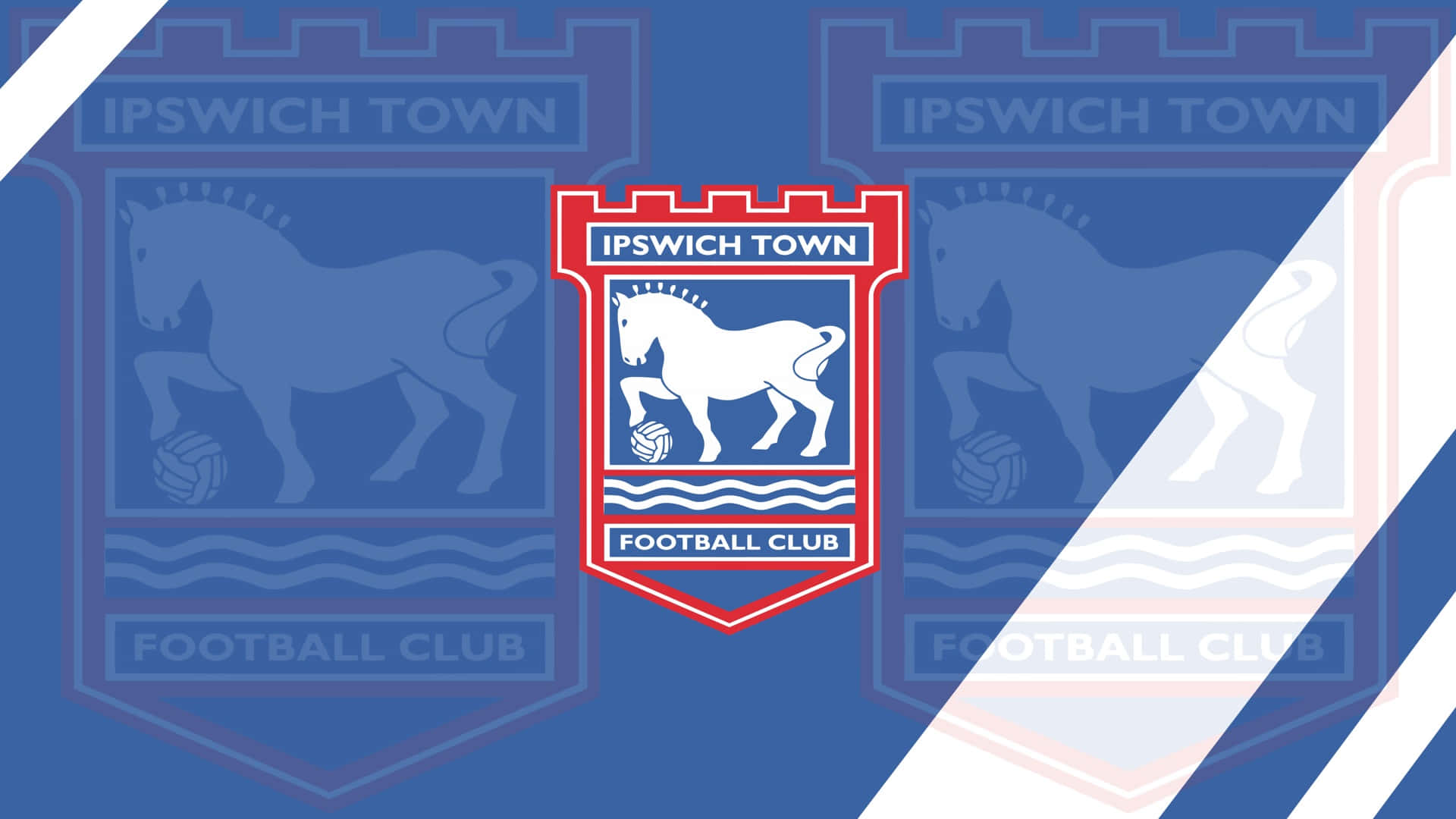 Jugadoresdel Ipswich Town Football Club Celebrando. Fondo de pantalla