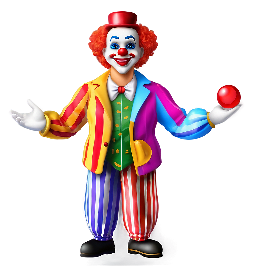 Download Juggling Clown Emoji Png 05252024 | Wallpapers.com