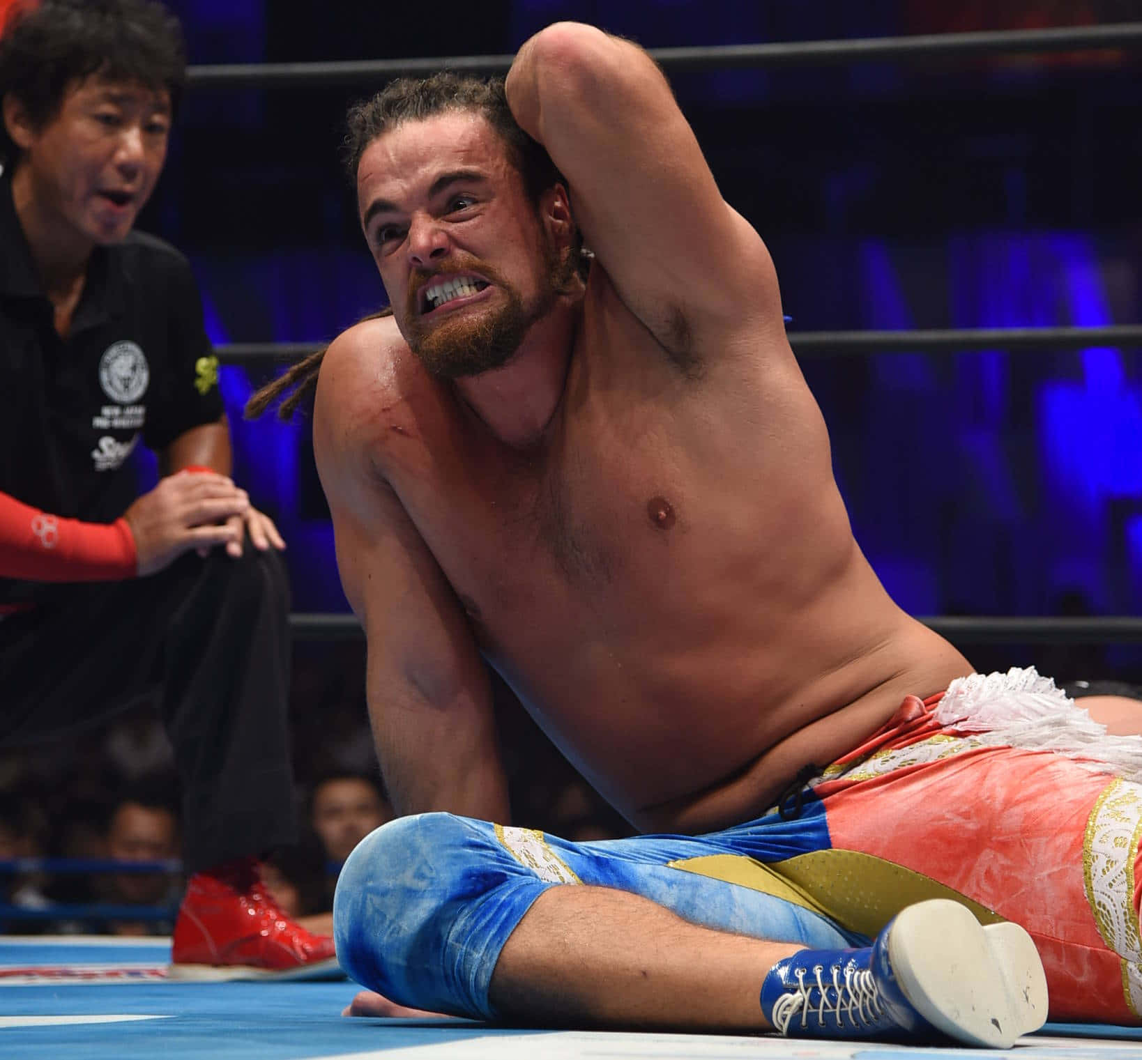 Juicerobinson In Azione - New Japan Pro Wrestling Sfondo