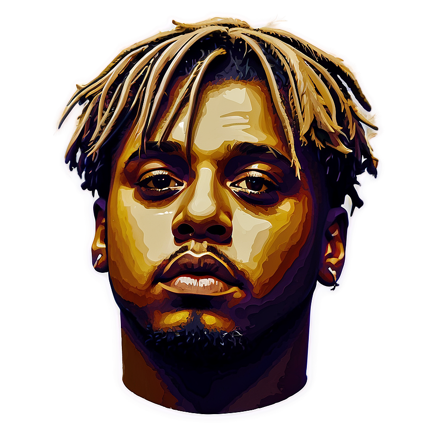 Juice Wrld Abstract Artwork Png 71 PNG