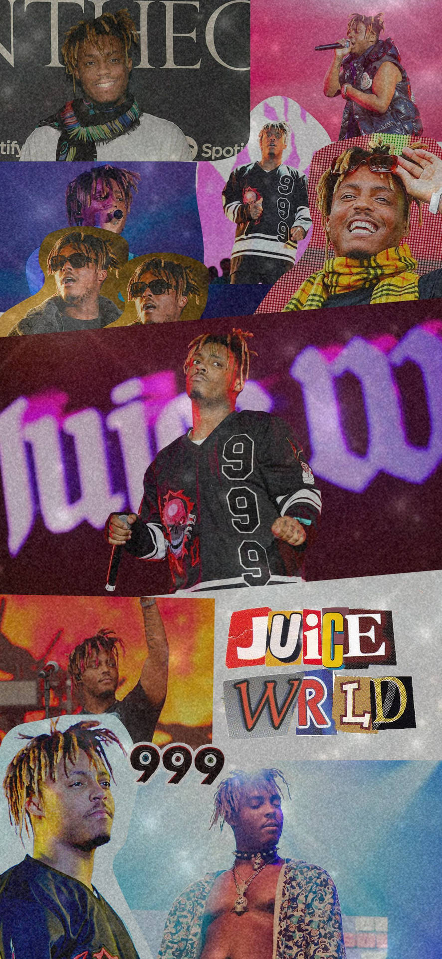 "Inspired by the music and style of Juice Wrld" Wallpaper
