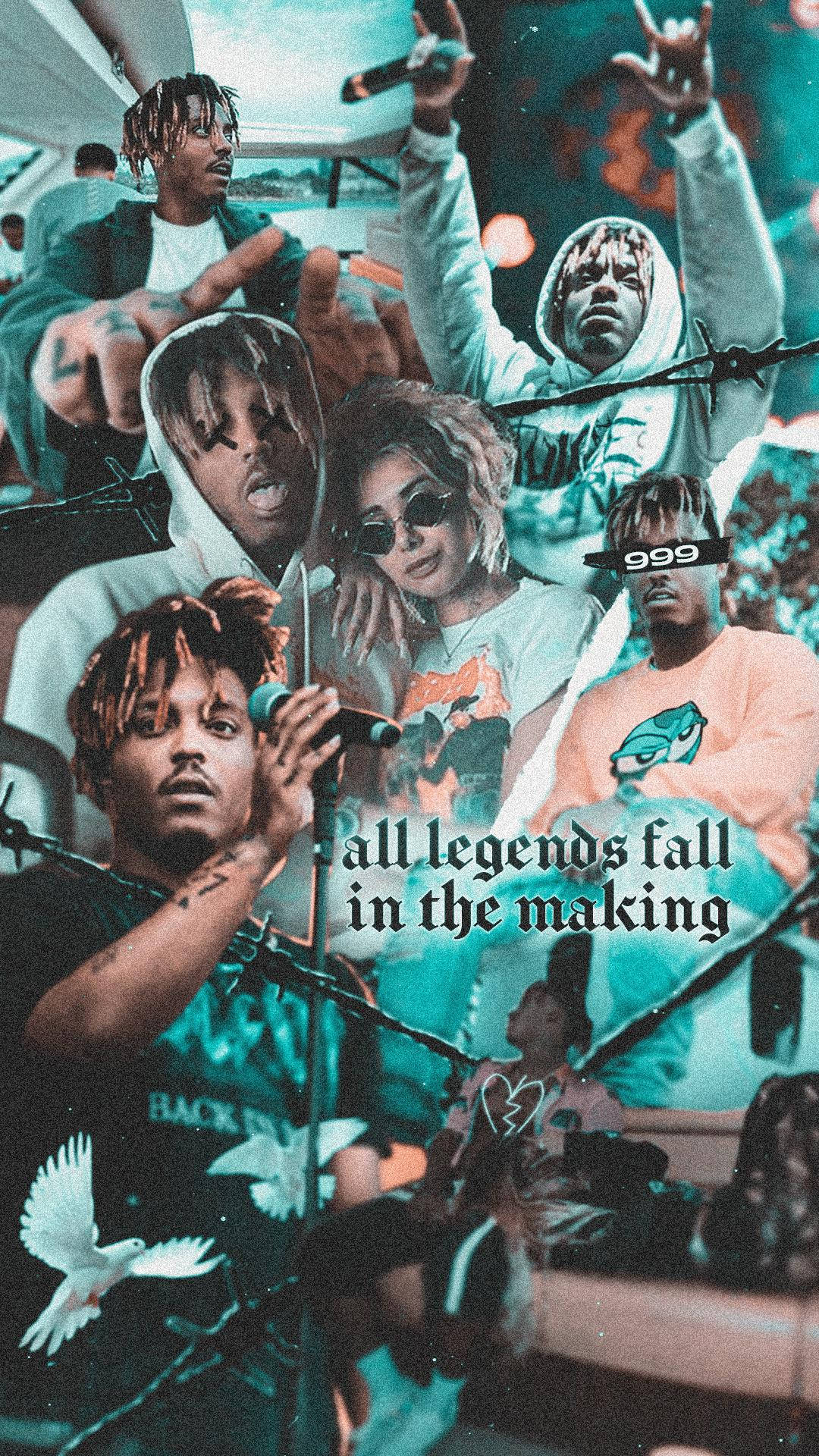 Juice Wrld And Ally Collage