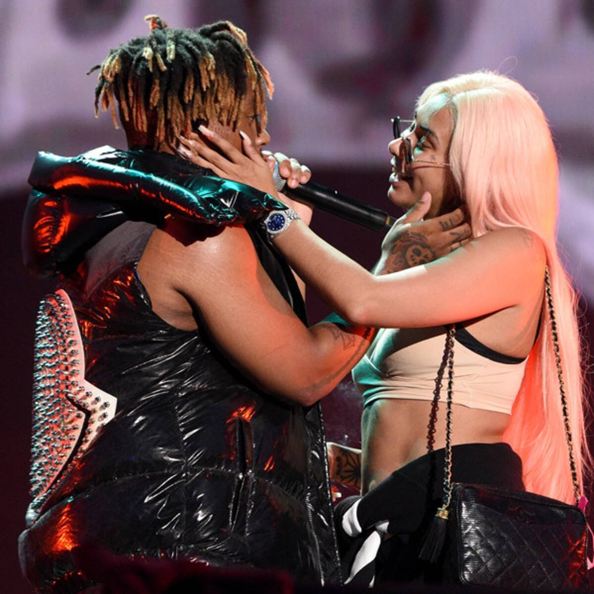 Juice Wrld And Ally Face Touch