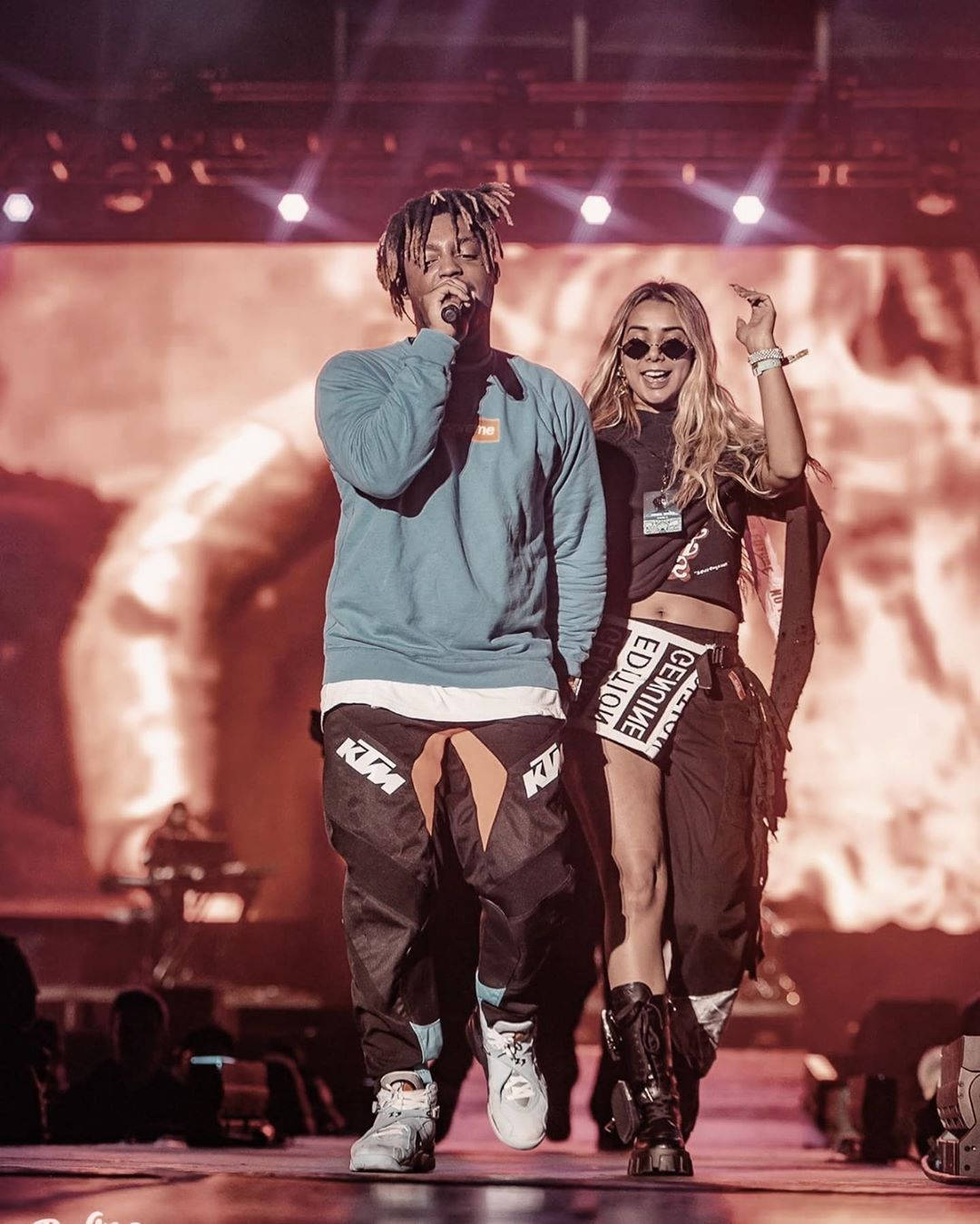 Juice Wrld And Ally In Concert