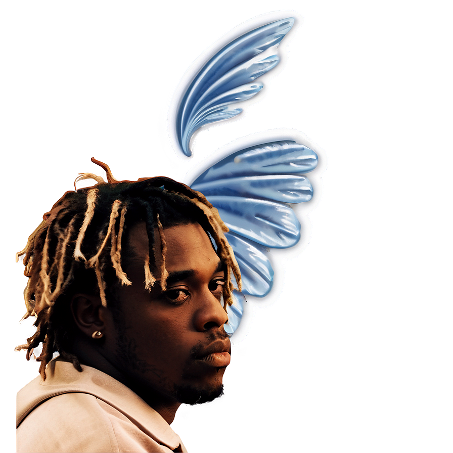 Download Juice Wrld Angel Wings Png 05212024 | Wallpapers.com