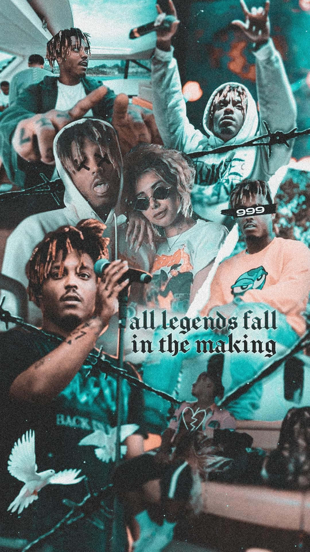 Juice Wrld: A talented artist whose words touched the hearts of many. Wallpaper