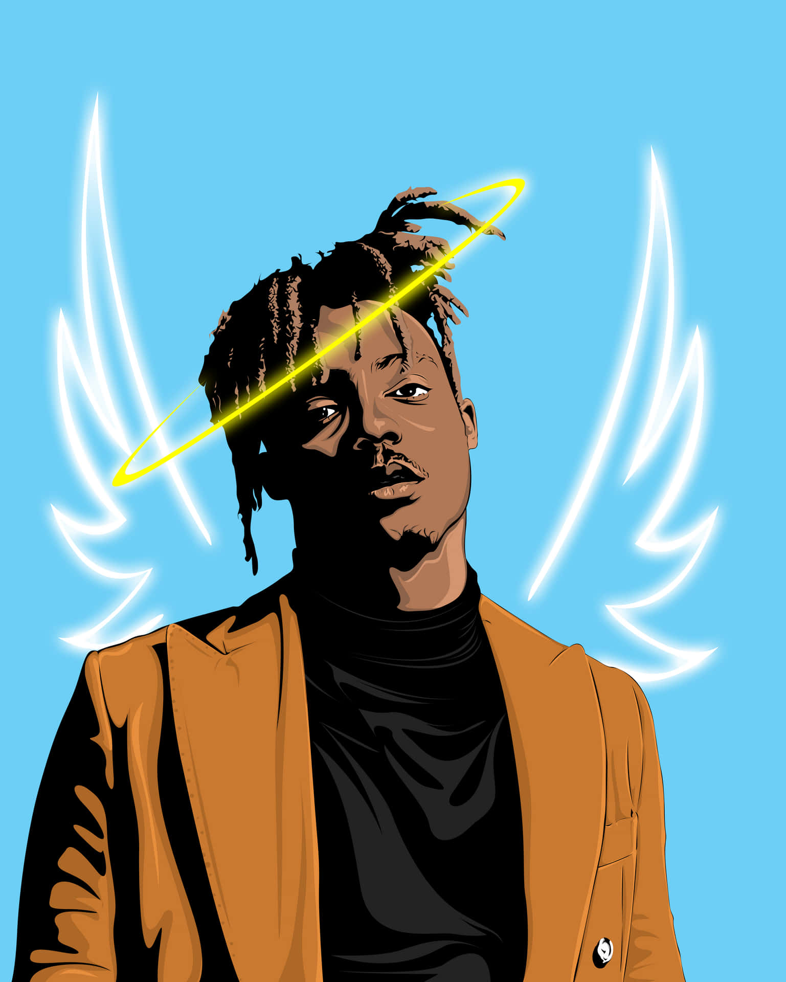 Unleash Your Inner Artist and Get Inspired by Juice Wrld Art Wallpaper