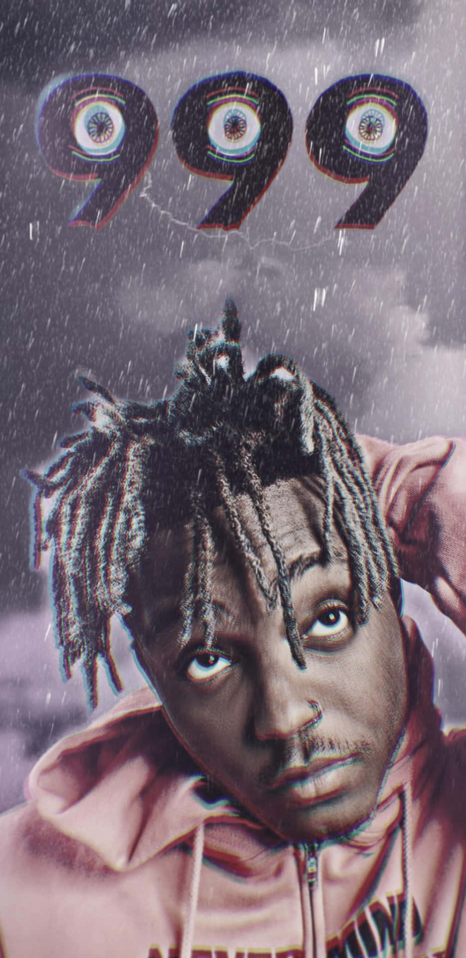 Juice Wrld's Thought-Provoking Art Wallpaper